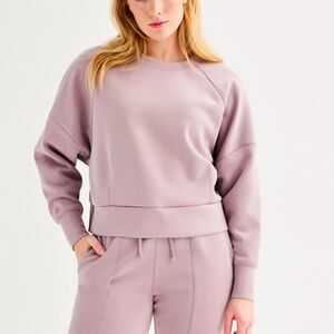 FLX Women’s Lavender Sweatshirt, Size L, NWT